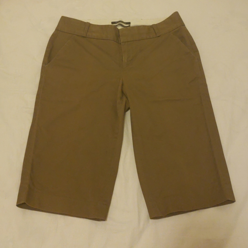 Club Monaco khaki bermuda shorts